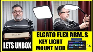 Flex Arm S and Elgato Key Light Stand Mod [upl. by Idnak]