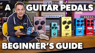 Choosing Your First Guitar Pedals  A Beginners Guide [upl. by Maxim]