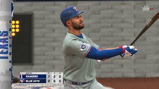 MLB The Show 24  Texas Rangers vs Toronto Blue Jays [upl. by Strep]