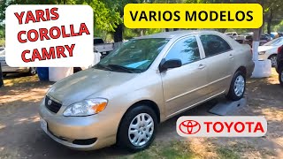 puro COROLLA TOYOTA ❤️ varios modelos 🔥AUTO TIANGUIS tapatio [upl. by Naujaj]