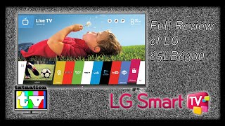 Full Review of LG 65quot LB6300 [upl. by Cirdor]