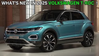 2025 Volkswagen TRoc  The 2025 Volkswagen TRoc Review [upl. by Ecila]