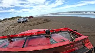 pehuenco jeep ika primera vez en la playa 4x2 [upl. by Hospers]