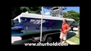 Shurhold Dual Action Polisher  How to Polish Your Boat or Car [upl. by Humph]