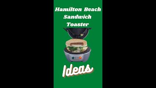 Hamilton Beach Breakfast Sandwich Maker Egg White Sandwich [upl. by Holey860]