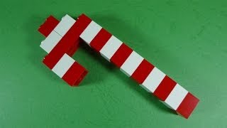 How To Build Lego CANDY CANE  6177 LEGO® Basic Bricks Deluxe Projects [upl. by Ramma]