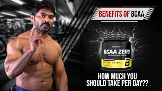 Benefits of BCAA  How much you should take Per day [upl. by Anahcra]