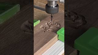 132” Downcut CNC Bit cncproject shapeoko woodworking cnc router tiny epoxyresin [upl. by Nylrehs]