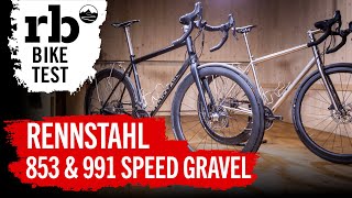 Rennstahl 853 amp 991 Speed Gravel  Biketest [upl. by Lednar]