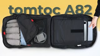 This is the Best Travel Backpack Under 80 tomtoc 40L review [upl. by Kelton]