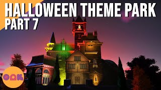 🎃 HAUNTED MANOR REFRESH  PART 7  Planet Coaster Halloween Park [upl. by Nosmoht]