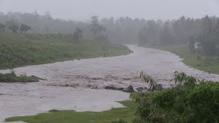 Deadly mudflows threaten residents in Philippines [upl. by Itnahsa]