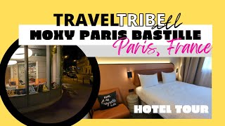 Hotel Tour of Moxy Paris Bastille  Paris France [upl. by Paymar]