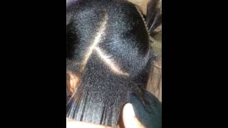 Keratin treatment on texturized 4c hair 30 daysl [upl. by Oahc]