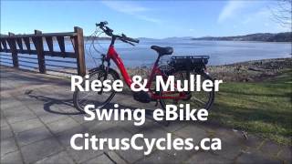 Riese amp Muller Swing Bosch Powered eBike Video Review [upl. by Htirehc]