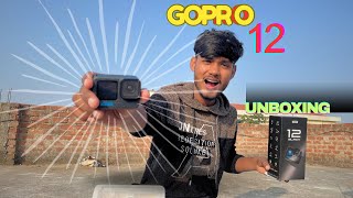 Go pro Hero 12 camera 📷 unboxing  video quality Review [upl. by Maia]