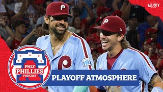 Marsh Castellanos Phillies complete comeback over Braves in Playofftype atmosphere at CBP [upl. by Aicatsue489]