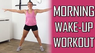 20 Minute Morning Workout Routine – Fat Burning Workout Exercises – No Equipment [upl. by Fidelas982]