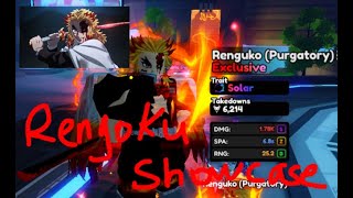 Rengoku Evolved showcase  Anime Vanguards Update 05 [upl. by Avot]