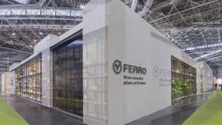 Ferro at CEVISAMA International Exhibition of Ceramics 2019 [upl. by Rosabella]