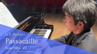 GF HändelAruki Fujikawa PassacailleSuite HWV 432 [upl. by Hunter]