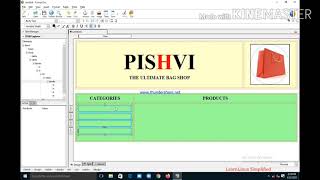 Designing Simple website using KompoZer part 1 STD 12 [upl. by Ahgiel]