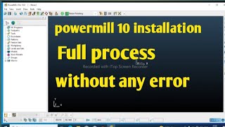 powermill 10 installation problem thik kaise kare  all error solved in powermill [upl. by Acinoed]