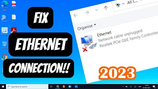 Ethernet Connected But No Internet Access On Windows 1110 2023FIX👍 [upl. by Noid]