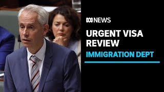 Immigration Minister cancels visa of alleged murderer after it was reinstated  ABC News [upl. by Nylinnej888]