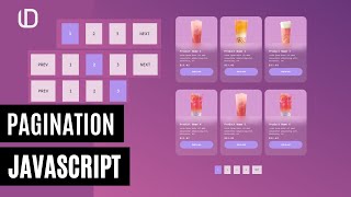 FrontEnd Pagination using JavaScript [upl. by Nwahsuq]