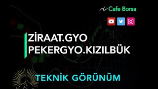 Ziraat Gayrimenkul  Peker GYO  Kızılbük GYO Teknik Görünüm27Haziran Kzbgy Zrgyo Pkgyo [upl. by Anaile]