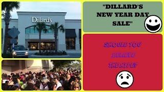 DILLARDS NEW YEAR DAY SALE  IS IT WORTH IT  VLOG [upl. by Acinorahs]