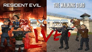 Resident Evil VS The Walking Dead Mdickie Extra Lives Character Showcase [upl. by Deibel]