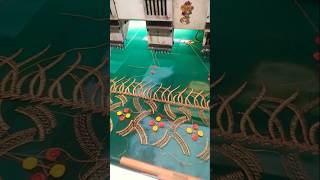 Embroidery machine video [upl. by Salokkin98]