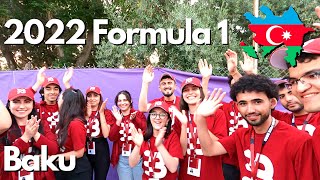 2022 Formula 1  Azerbaycan Baku Vlog [upl. by Leopoldeen]