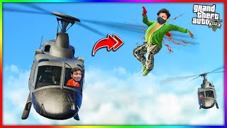 DEATHRUNNERS VS HELICOPTERS IN GTA 5 [upl. by Doll224]