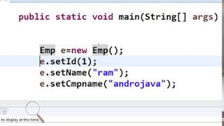 Hibernate Tutorial 04  Explaining First Hibernate  With ORM Program  In Hindi [upl. by Arawaj707]