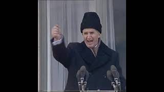 Discurs memorabil Ceausescu Murim mai bine in lupta cu glorie deplina21 decembrie Revolutie 1989 [upl. by Cleodell]