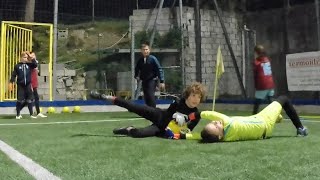 ALLENAMENTO PORTIERI SETTORE GIOVANILE [upl. by Forelli]