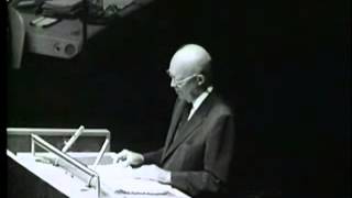 President Eisenhowers Speech at the United Nations 1960 [upl. by Yenot809]