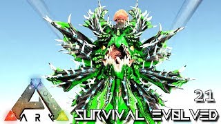 ARK SURVIVAL EVOLVED  DEMONIC VELONASAUR STRONGEST DINO YET   PARADOS GAIA AMISSA E21 [upl. by Bertasi]