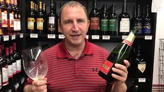 PiperHeidsieck Champagne Brut  One Minute of Wine Episode 300 [upl. by Yditsahc402]