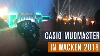 Mit der Casio GShock MUDMASTER in Wacken 2018  GWG1000 1A3ER  Review [upl. by Sebbie]