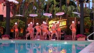 Aqualillies opening act for Dita Von Teese at The Beverly Hills Hotel 100th Anniversary [upl. by Raimund]