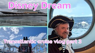 Disney Dream Transatlantic cruise vlog Part 3 cruise disney travel disneycruise cruiseholidays [upl. by Eb]