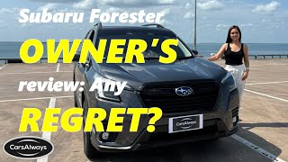 FULL OWNERS REVIEW SUBARU FORESTER [upl. by Eineeuq760]