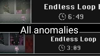 All anomalies in the Endless Loop Wonderend 0 [upl. by Arel]