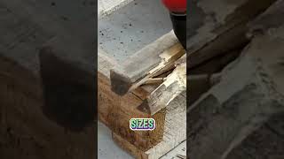 Manual Firewood Splitter Drill Bits tools camping shorts [upl. by Kinsler]