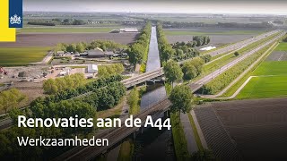 Renovaties aan de A44 [upl. by Alaunnoif]