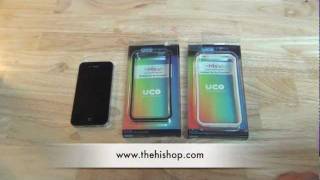 Protector Skinny Bumper de The HiShop para el iPhone 4S y iPhone 4 CDMA ultra delgado [upl. by Connelley883]